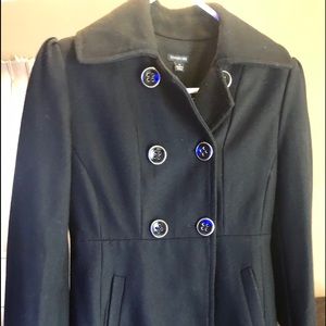 Ladies Black Pea coat